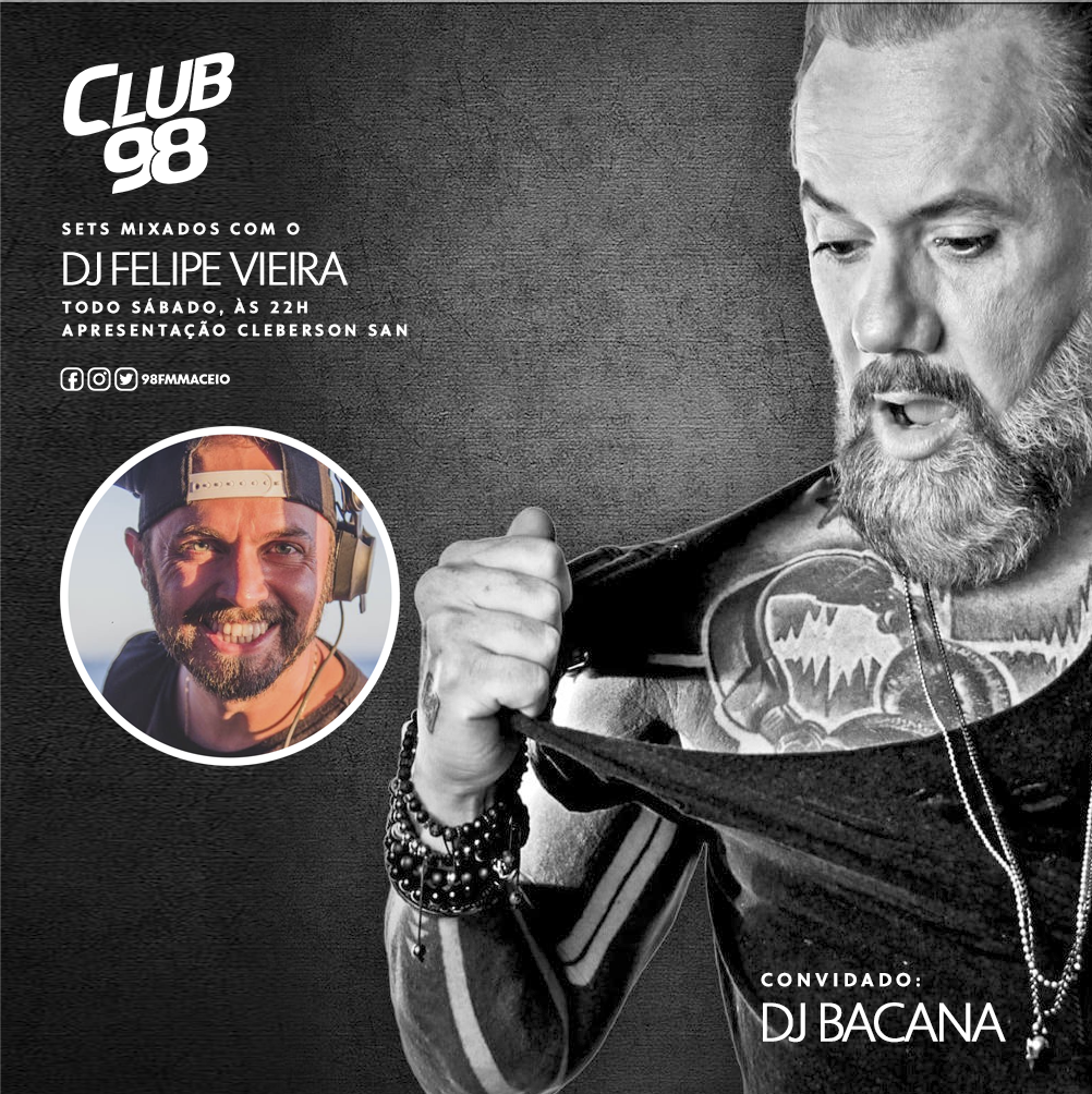 gazetaweb's tweet photo. Hoje tem balada de sábado em casa. Sintoniza 98,3 FM. Club 98 com DJ @felipevieiradj e Dj Convidado 
@bacana.music a partir das 22 horas.
.
Apresentação @cleberson_locutor
.
#aradiotequetemovenamusica
#98fmmaceio #club98 #balada https://t.co/GHEK2Q9PHI