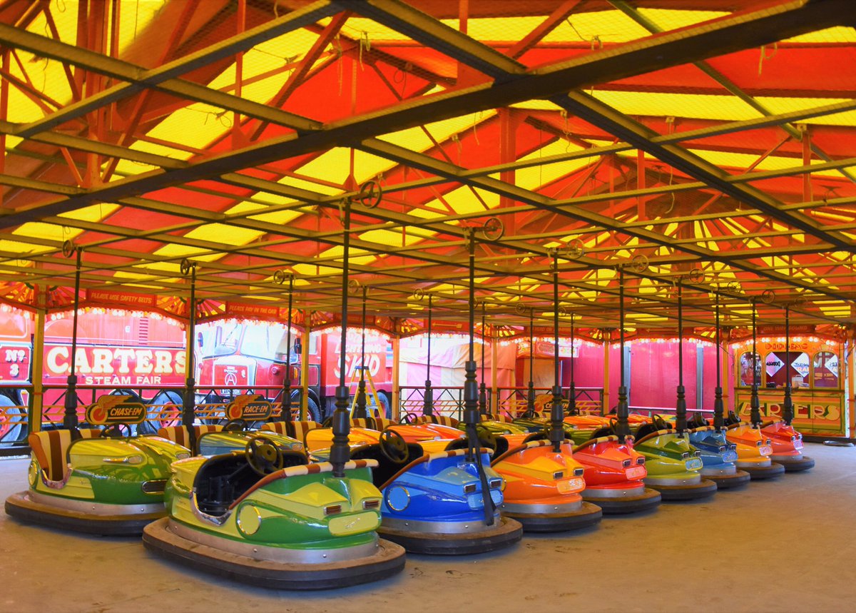 CartersFair's tweet photo. What makes these dodgem cars so special?

Joby Carter will be live on Facebook &amp; Instagram Sunday 11.30am to tell you everything you want to know about these rare 1960s Supercars &amp; their lengthy restoration.

https://t.co/PtiezFYozO
https://t.co/nqx4VSR0as

#Berkshire #1960s https://t.co/P53X8C1mIA