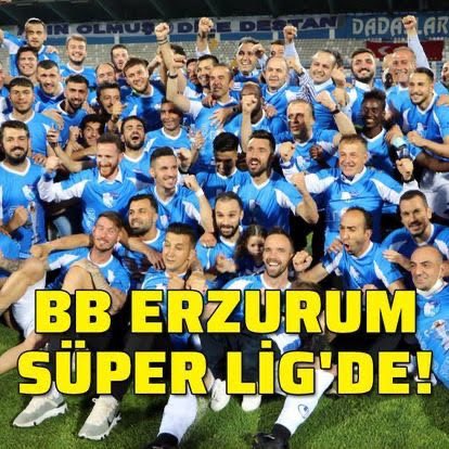 Süper Lig'e yükselme başarısı gösteren yöneticisinden, teknik ekibine, futbolcusundan, taraftarımıza BB Erzurumspor’u tebrik ediyor, Türk futbolu, camiası ve Erzurum’umuz için hayırlı olmasını diliyorum.
