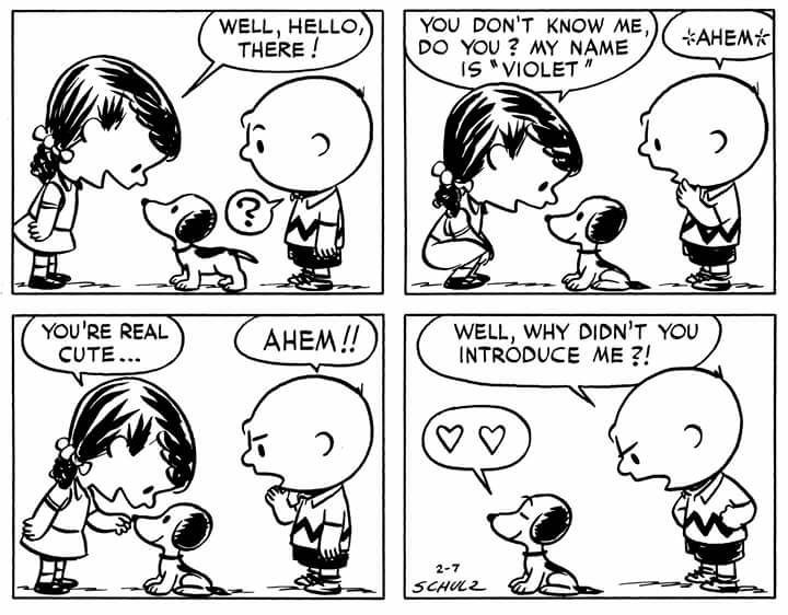 Look how goddamn cute Snoopy used to be 