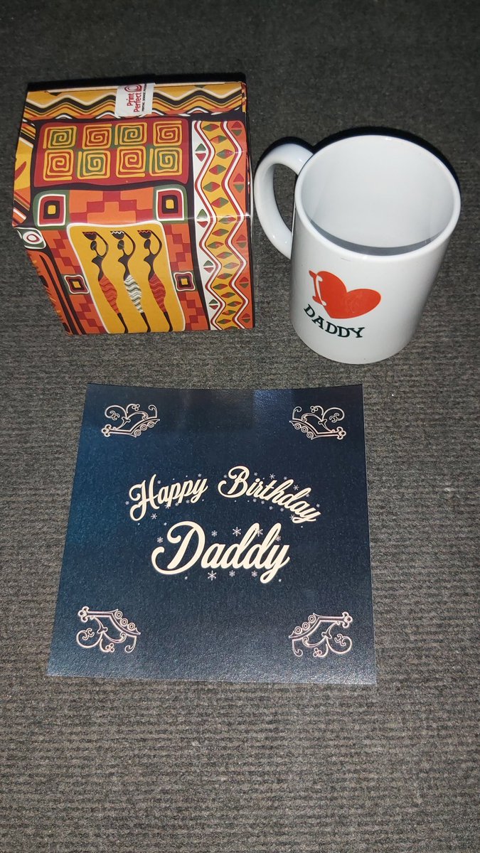 PrintPerfect237's tweet photo. Print Perfect gift pack. 
Our beloved client ordered for a mug to surprise her Dad on his birthday. 
We added a personalised birthday card to spice her gift. 

Get in touch, and spoil the ones you love. 
https://t.co/hbGNRXvJez https://t.co/RwyPtIHbpT
