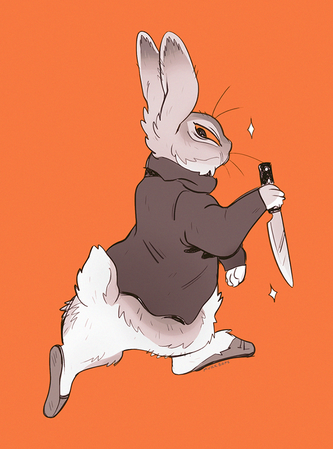 murkbone's tweet photo. 🐰🔪 https://t.co/iWhv9cRTrk