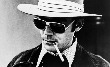 Happy birthday Hunter S Thompson. \"When the going gets weird, the weird turn pro.\"  