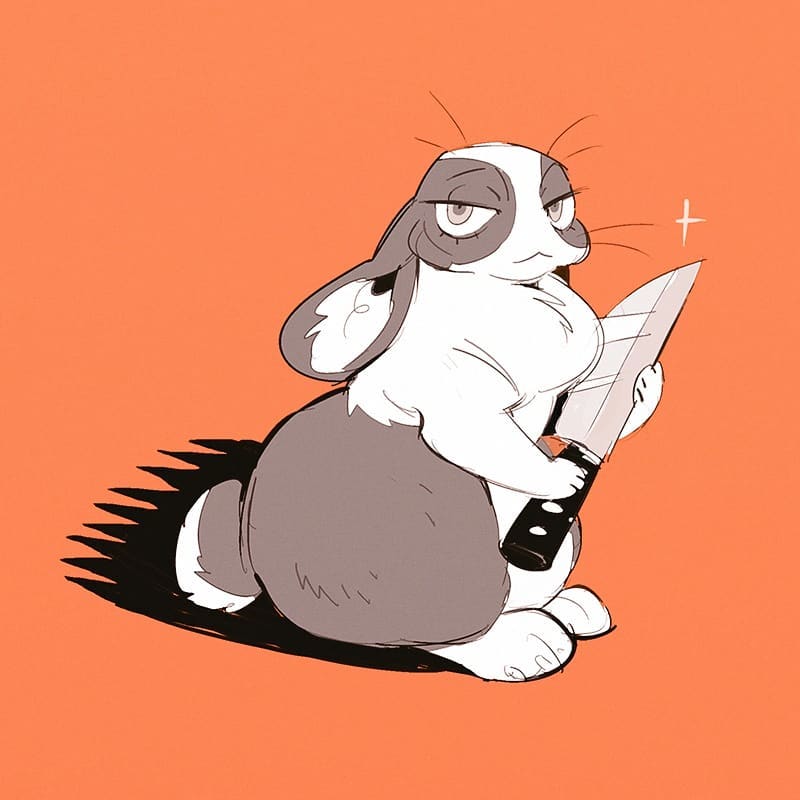murkbone's tweet photo. 🐰🔪 https://t.co/iWhv9cRTrk