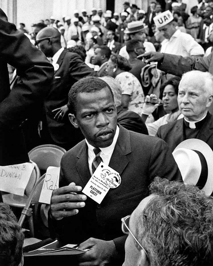 JamesMartinSJ's tweet photo. "When you see something that is  not right, not fair, not just, you have to speak up. You have to say something; you have to do something."

#Johnlewis #RIPJohnLewis https://t.co/psI58CdUEG
