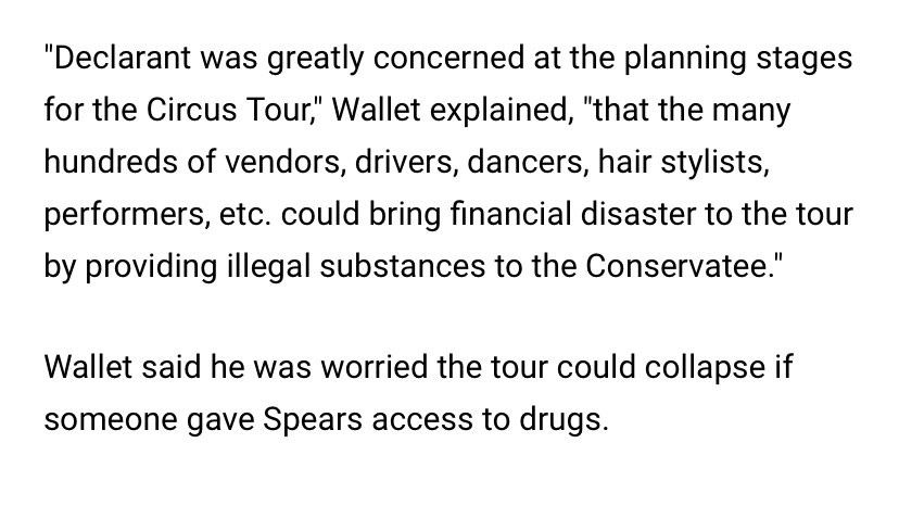 In October of 2018, Britney's co-conservator Andrew Wallet asked the court for a raise. He wanted $426,000 per year citing her "increased well being and her capacity to be engaged."  #FreeBritney