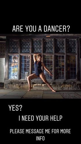 JasmineReeve's tweet photo. CALLING ALL YOUNG DANCERS 
Looking for individuals to take part in research project. Masters dissertation based on dance &amp; wellbeing of individuals responses totally anonymous 
If interested in getting involved helping me please drop me a message I can send you the information https://t.co/IfSemApxYR