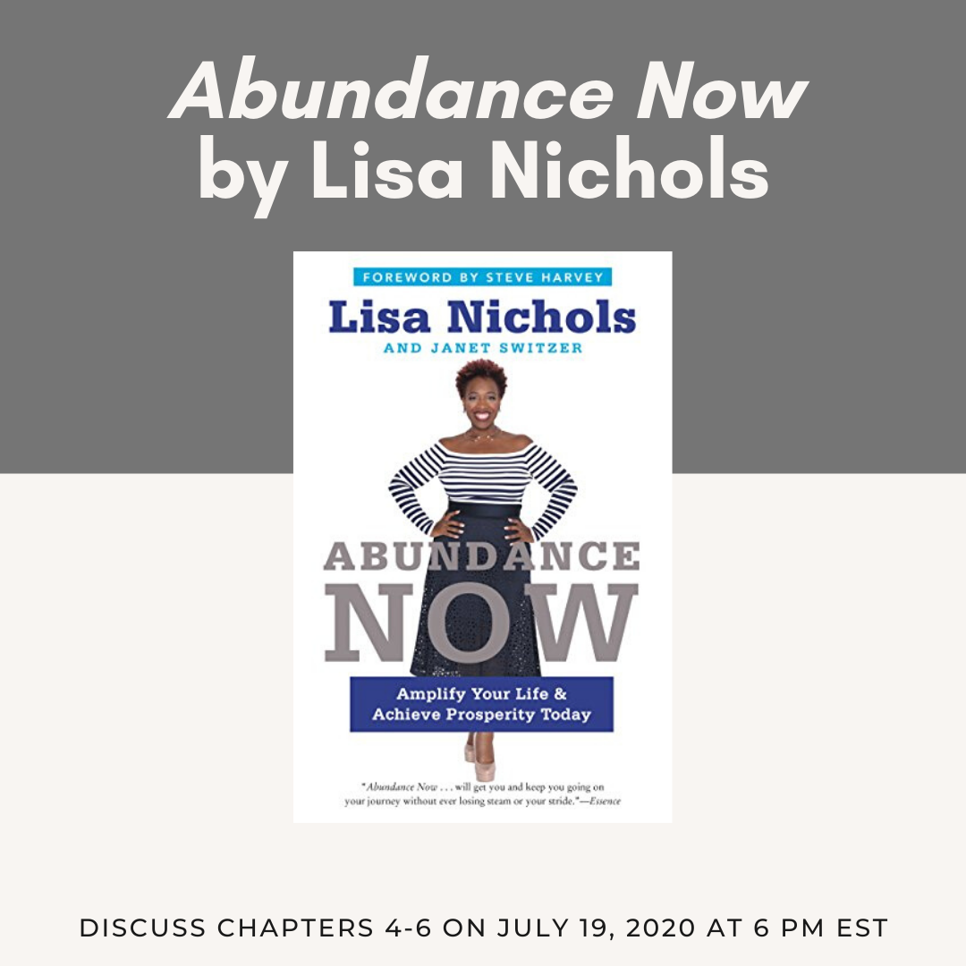 NovaXSTREAM's tweet photo. We will be discussing chapters 4-6 tomorrow through Zoom! Click here for the link: https://t.co/JmOpFd9Rqa.
.
.
#NovaxStream #LivingXStream #XStreamLearning #XStreamEducation #XStreamThinking #XStreamTutoring
#AbundanceNow #BookClub #LisaNichols https://t.co/T5nRqNzCcF