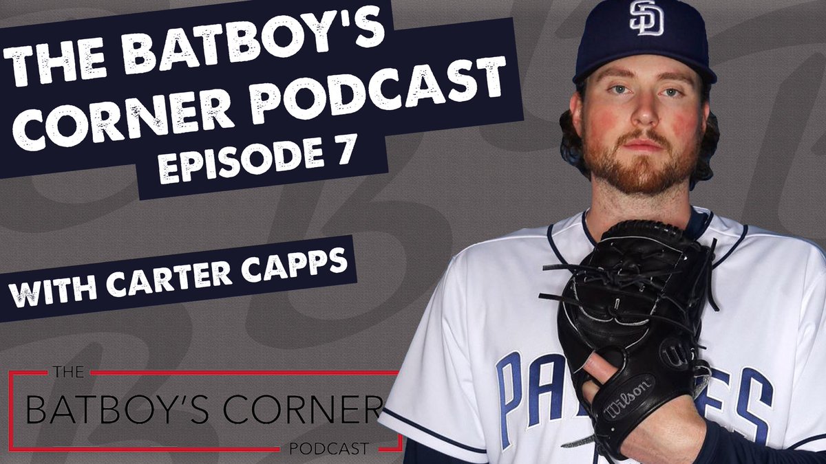 billythebatboy's tweet photo. 🚨NEW EPISODE🚨: Go check out Episode 7 of the Batboy’s Corner Podcast!
YouTube: https://t.co/YXBeidLtSK
Spotify: https://t.co/s6KNmFY2hK
Apple: https://t.co/vy6me4lRtr
#baseball #baseballpodcast #cartercapps #baseballlife #probaseball #baseballfan #pitching #baseballdata https://t.co/kdyPjDSzJa