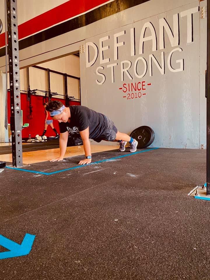 DefiantCrossFit's tweet photo. Take pride in all the hard work and love you give your body! https://t.co/2eav8p930m