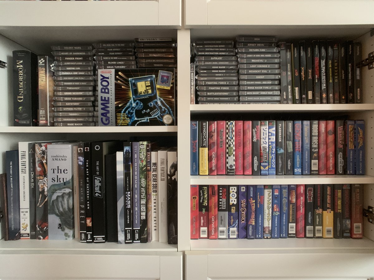 We asked our team members to share some of their old gaming artifacts.There were so many photos, that we decided to make a thread.The head of publishing Andrey Tsvetkov shared some photos of his huge collection of console games: