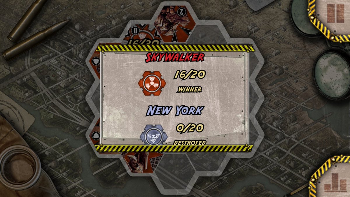 IchiroSkywalker's tweet photo. #NeuroshimaHex
Practice day.
#neuroshima_hex #turnbasedstrategy #Boardgame #Moloch #strategy #NewYork #PortalGames #Sharrash #strategygame #Outpost #screenshot https://t.co/K6UWuaJjW8