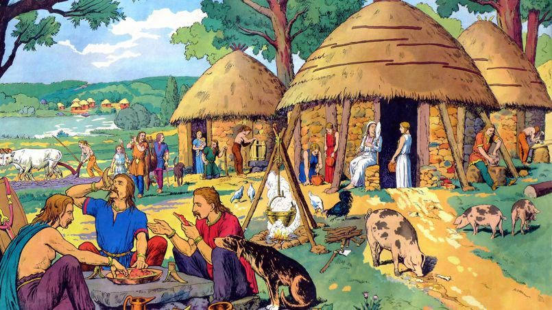 Among the settled peoples, while religion was obviously an important part of their lives, much of what they did existed outside of realm of spirituality. Your typical urban Roman and Egyptian bakers had much more in common with one another than did the Roman with a Celtic hunter