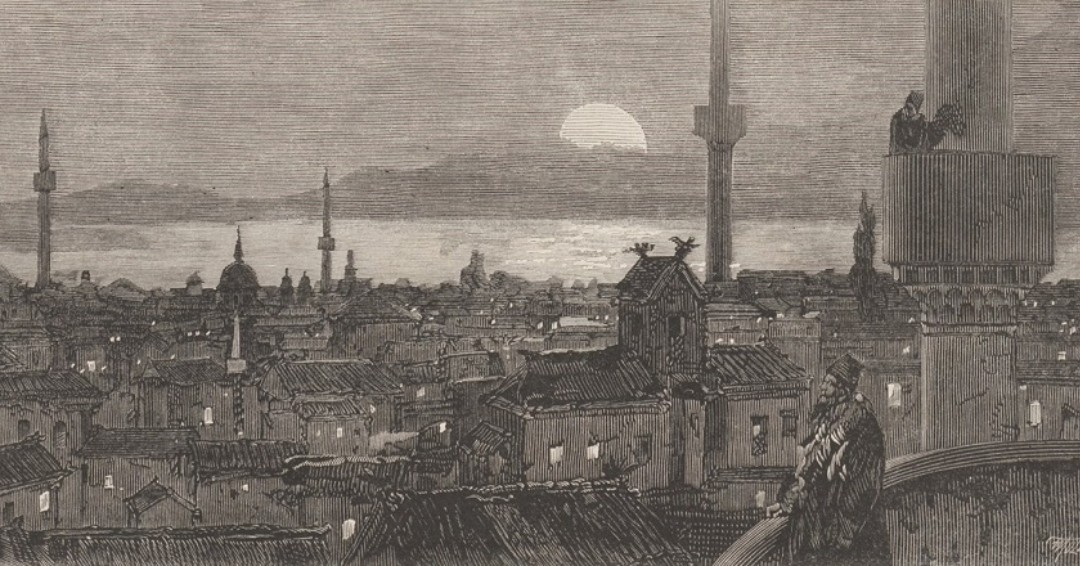 OttomanArchive's tweet image. Osmanlı Dönemi Selanik'te ezan vakti, 1876. 
Adhan time in Ottoman Salonica (Thessaloniki), 1876.

#ottomanempire #ottomanhistory #ottomanprovinces