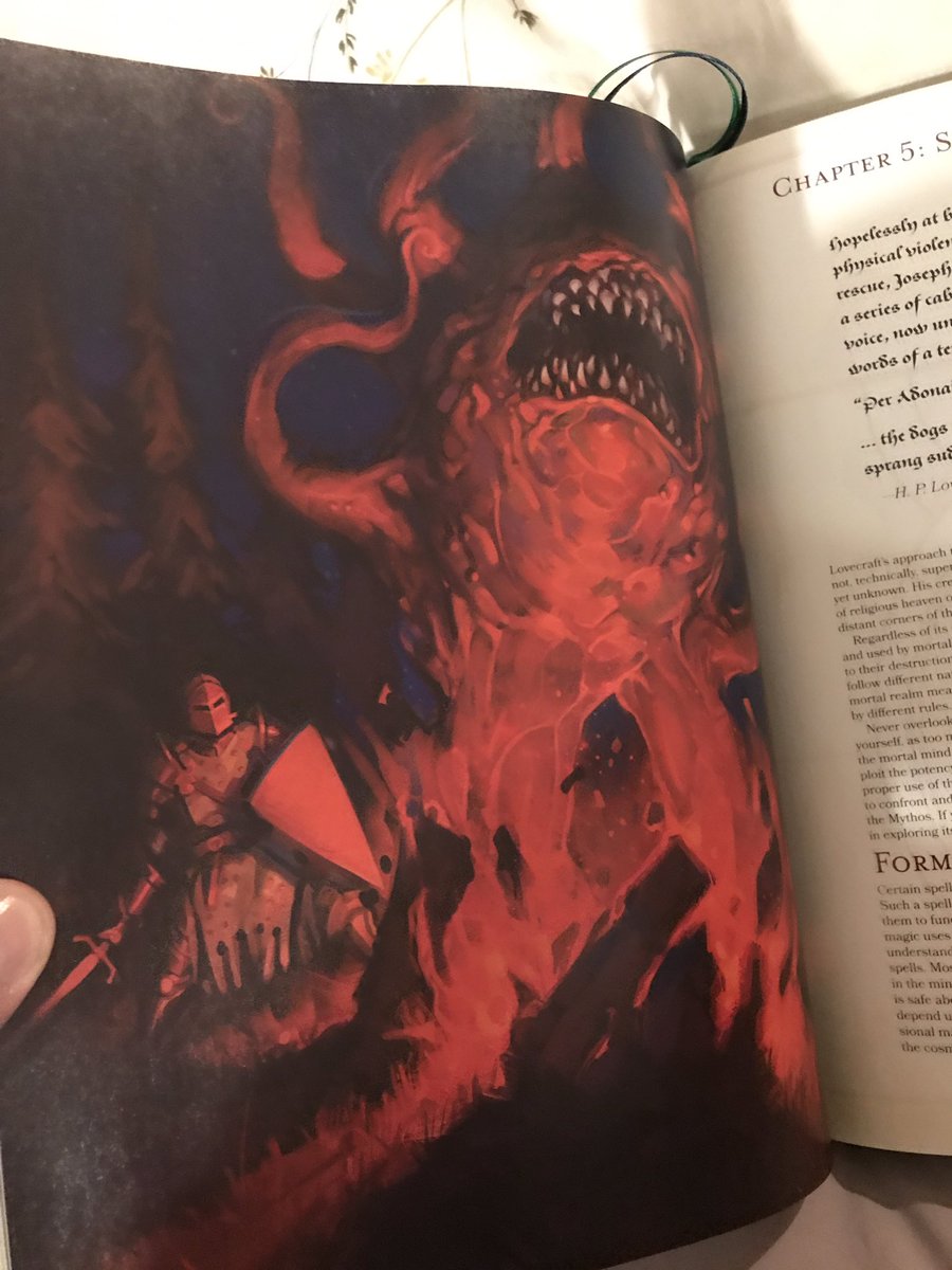 A Paladin in... Eldritch horror hell? 