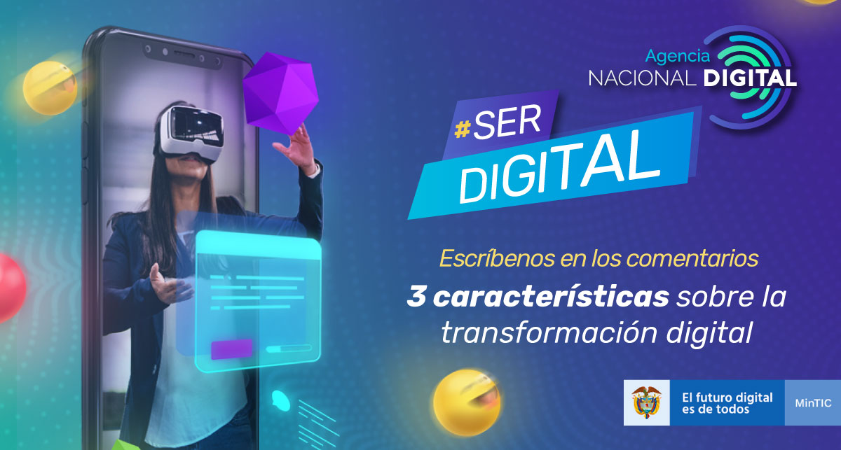 ConectividadCO's tweet image. La #TransformaciónDigital es una realidad que estamos viviendo ahora, genera cambios en nuestra vida y sobre todo nuevas oportunidades que nos acercan a un nuevo mundo lleno de retos por descubrir y por superar, atrévete a #serdigital y compartenos tu conocimiento.