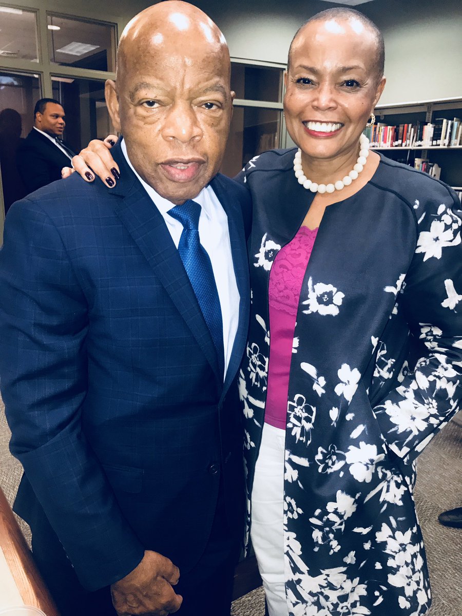 xjelliott's tweet photo. John Lewis was an American hero. Many told him he was wrong, but he always stood up for what he knew was right. 

Now, generations cause "good trouble" in his name for the purpose of equal justice under the law. 

You will be missed, John. In your name, we shall overcome. https://t.co/EwnfhUoG67
