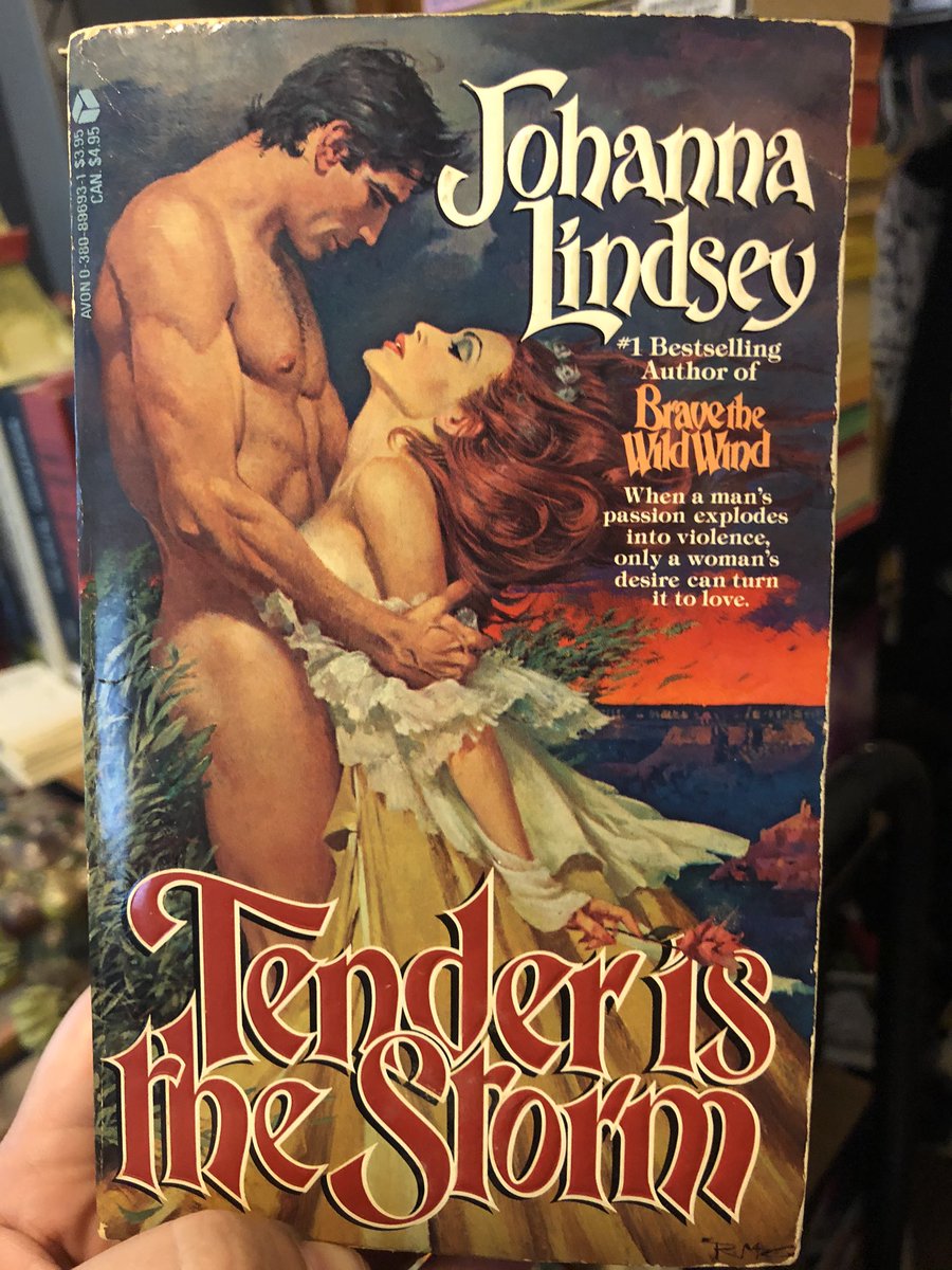 Found a nice first printing of one of the best clench covers ever painted. The artist, Robert McGinnis, is better known for noir/thriller covers and James Bond poster art (see thread).