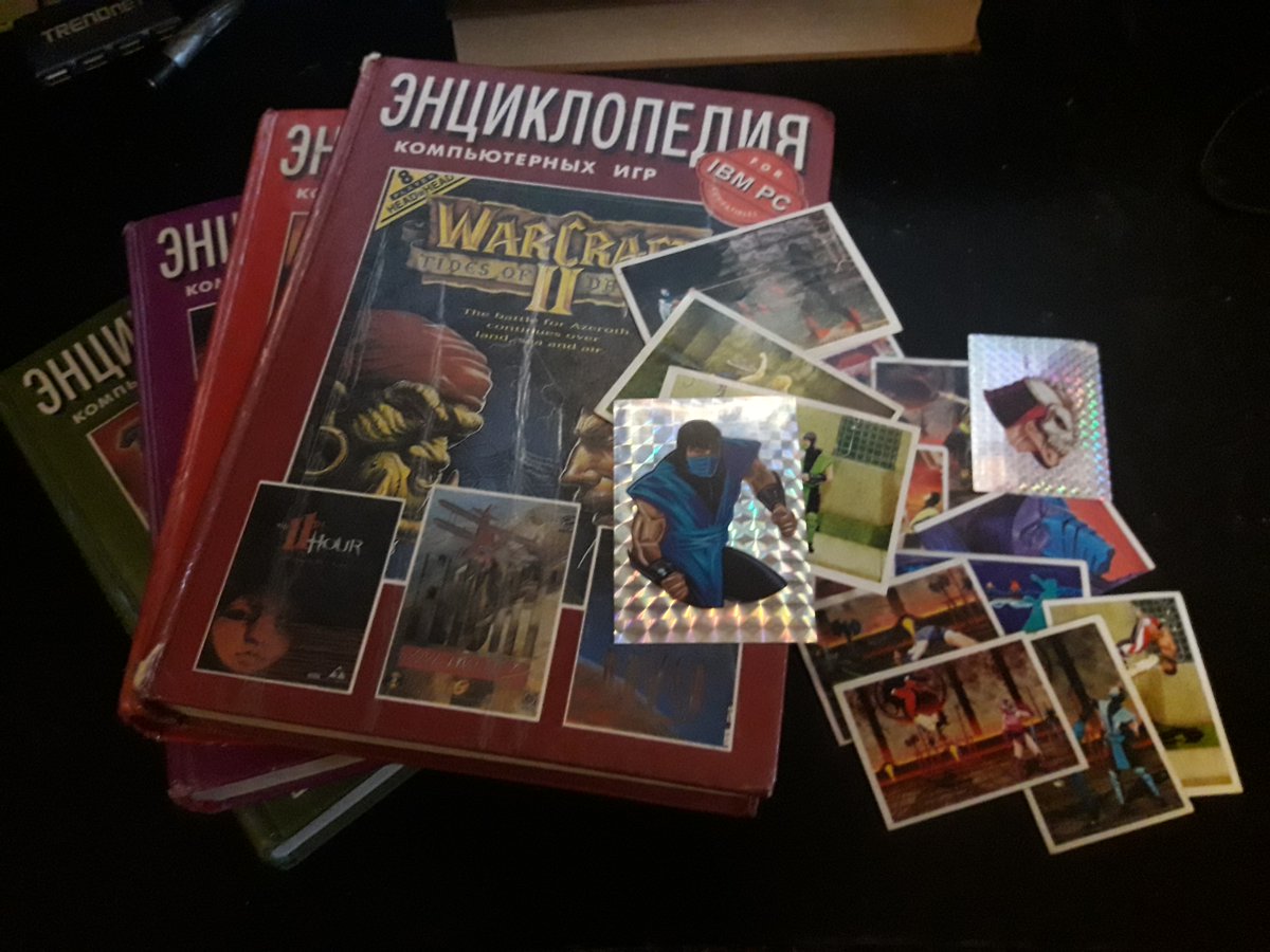 Our narrative designer  @Paperhermit and UI designer Lindet found some gaming magazines, guides and even encyclopedias from 90s-00s. We had a lot of gaming press back then. Before the internet became widespread, books were the main source to get some info about your favorite games