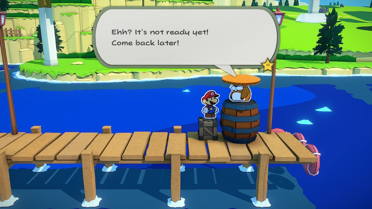ItsDunkinKong's tweet photo. #PaperMario #PaperMarioTheOrigamiKing #NintendoSwitch https://t.co/LtwysaG5p3