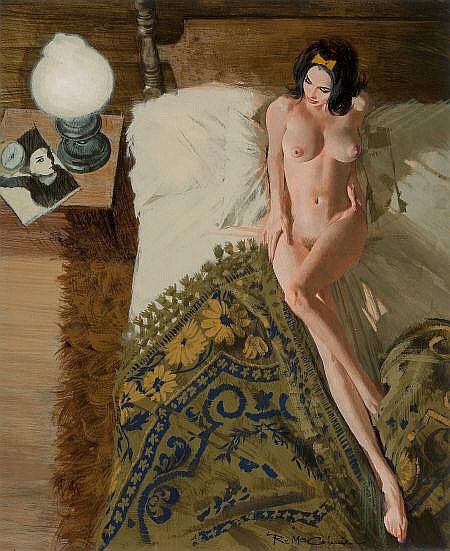 McGinnis’ art brings back the style, sleaze, and beauty of a recent past gone but not forgotten.