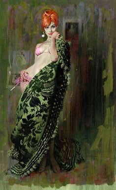 McGinnis’ art brings back the style, sleaze, and beauty of a recent past gone but not forgotten.