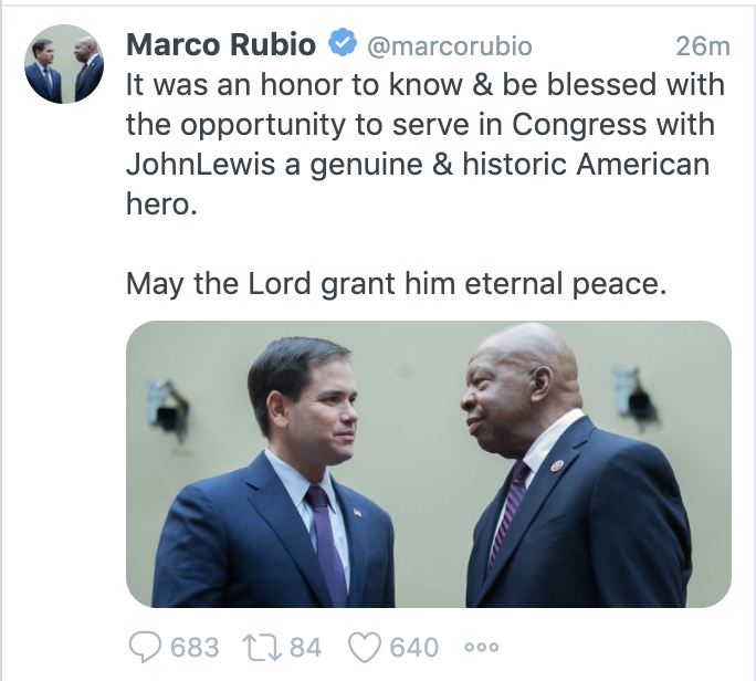 KateNocera's tweet photo. that's Elijah Cummings and not John Lewis and he made it his avatar. https://t.co/95N0Ir6d7v