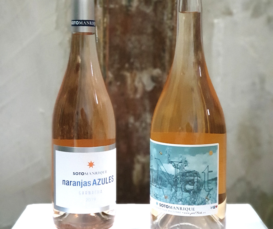 🆕 NOVEDADES: De la Bodega Soto Manrrique: espumoso iNat y vino rosado Naranjas Azules. @sotomanriquebodega

#vinoycompañía #novedad #vino #winelover #sotomanrique #naranjasazules #inat #dopcebreros #garnacha