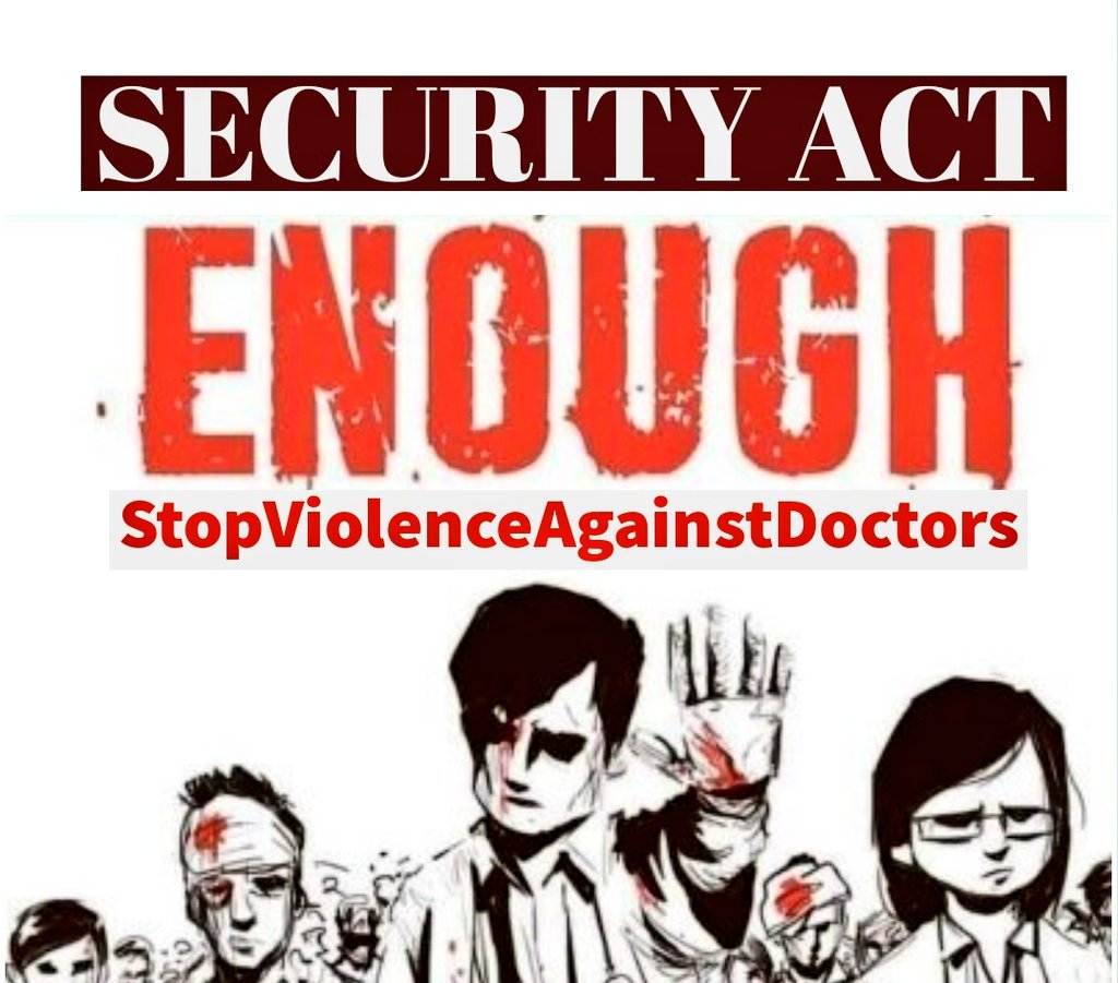 SaimaRahat_'s tweet photo. @YDAKPK1 #SecurityAct 
#NoSecurity_NoWork 
#SaveWhiteCoatDignity 
#UnitedWeStand https://t.co/tMM6NhBLpp