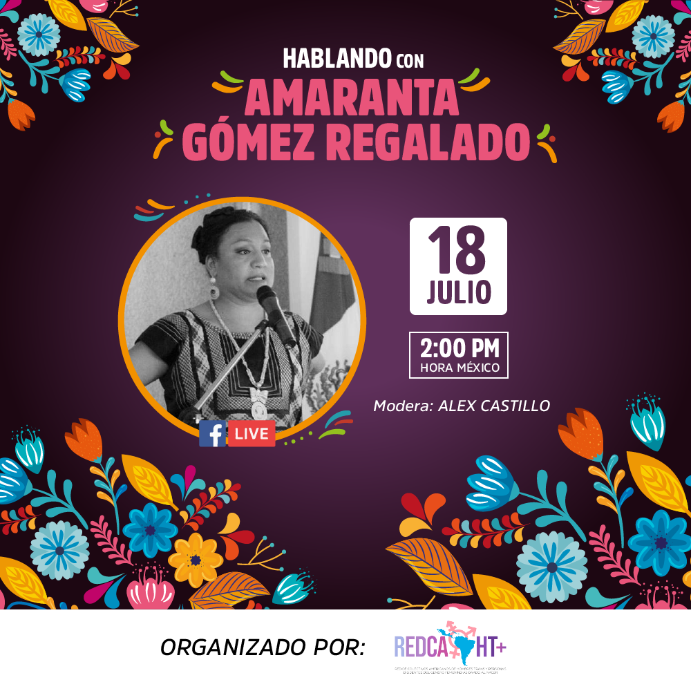 redcaht_oficial's tweet photo. #ENVIVO | Conversatorio: #AncestralidadesTrans con Amaranta Gómez Regalado, mujer #Muxe, activista y antropóloga. 
#REDCAHT+ 
Link: https://t.co/nEq7wJeFT4 https://t.co/FeDAB1GvZv