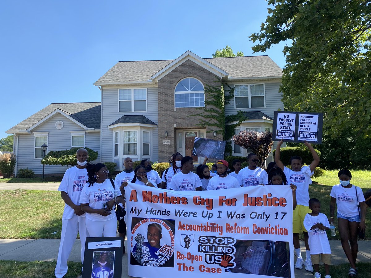 BLM_216's tweet photo. #Reopenthecase of #AngeloMiller Murdered by Cleveland Police officer John Lundy in 2007 13 years no Justice. https://t.co/vovMxqDNGo
