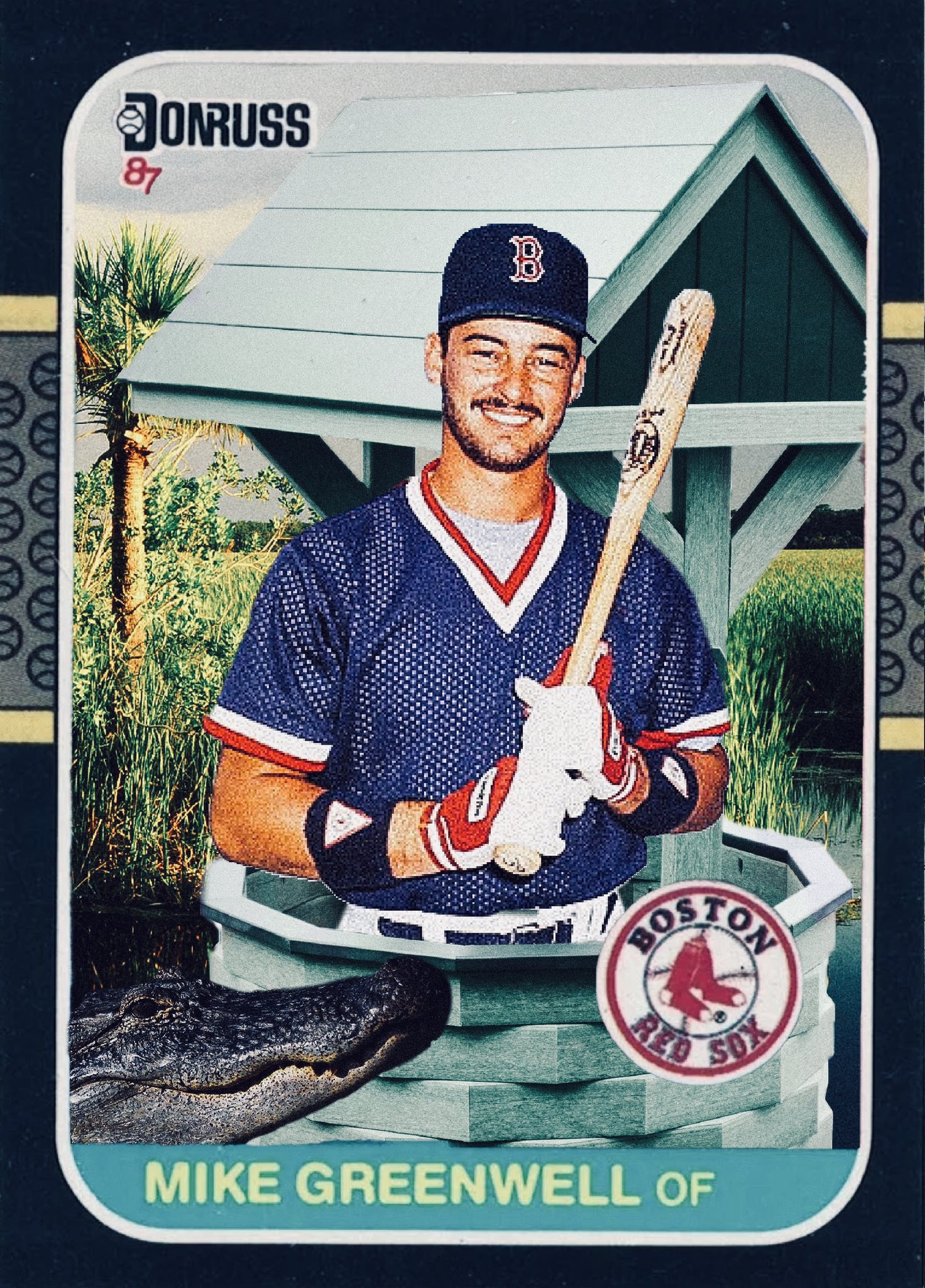 A happy birthday Literals Series   to legend Mike Greenwell! 