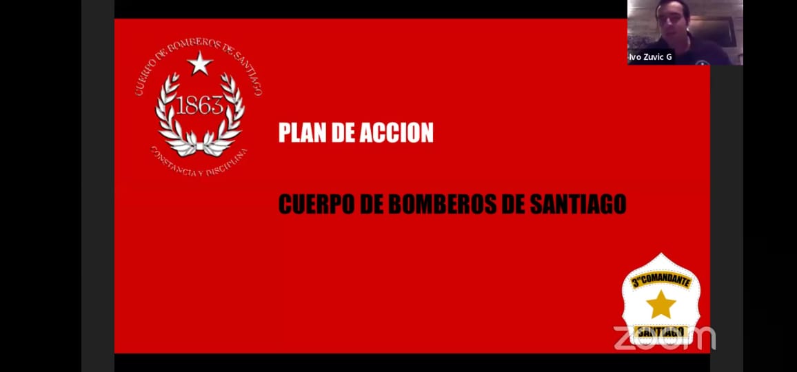 cbsantiago's tweet photo. Esta tarde, el 3º Comandante CBS expuso en el Panel de Conversación sobre Experiencias en el Manejo de Incidentes a Gran Escala, organizado por la @SeptimaBomberos.
@BomberosVina #BomberosSantiago https://t.co/dPIvYH7GRT