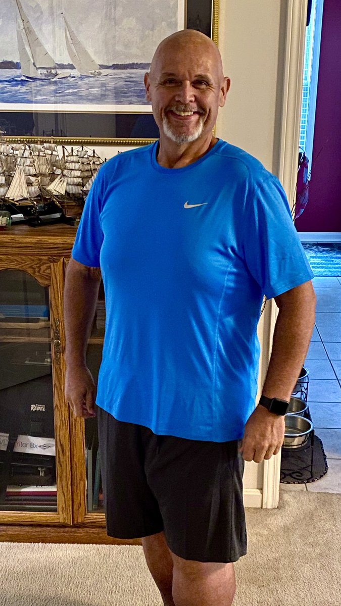Dr_Bentley_SOHS's tweet photo. June 5, 2019 ➡️ July 18, 2020
13 Months &amp; 13 Days ➡️ 
263 Pounds Lost 
FYI ... 13 is my lucky number.  🙂 https://t.co/HUA1DzRsA9