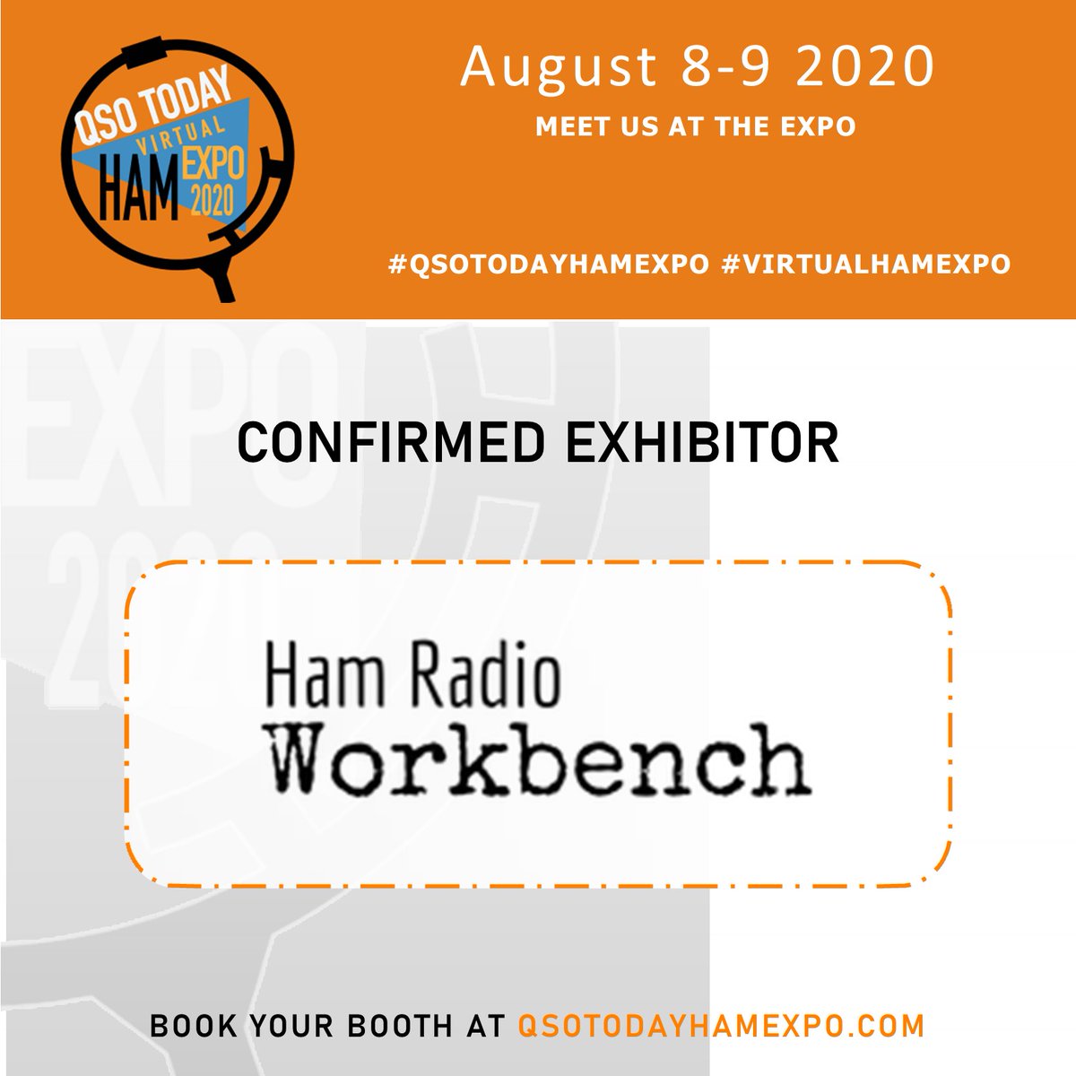 HamQso's tweet photo. Join @HamWorkbench at QSO Today Ham Expo, the only Ham Radio Event of the year! 🌎

👣Coming to your laptop , tablet, and smartphone! 📱 💻 📶

🔜➡️➡️Register here today https://t.co/85Jlfi2T3r

🌐Share this 🙏 

@KF7IJZ #hamradioworkbench #AmateurRadio https://t.co/WiN7br3aOU