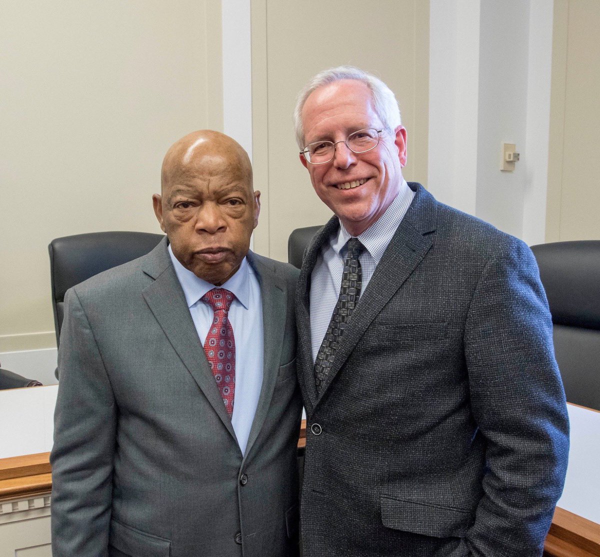 Mourning the loss of one our greatest leaders. I had the great fortune of meeting him twice. Absolutely awe inspiring. #LoveAnd Honor #FreedomSummer