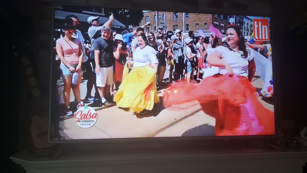 SentirVzla's tweet photo. Enjoying #TDSalsaTO ? So proud to showcase our #Venezuelanculture as part of @SalsaInToronto for 5 years in a row! This year digital via @TLNTV. #ProudofourRoots #SharingCulture #SentirVzla #KeepDancing https://t.co/4JMP1uER9G