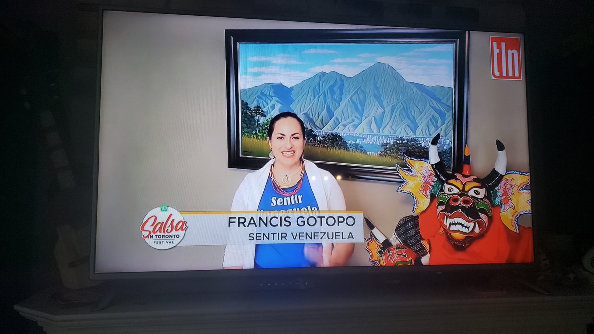 SentirVzla's tweet photo. Enjoying #TDSalsaTO ? So proud to showcase our #Venezuelanculture as part of @SalsaInToronto for 5 years in a row! This year digital via @TLNTV. #ProudofourRoots #SharingCulture #SentirVzla #KeepDancing https://t.co/4JMP1uER9G