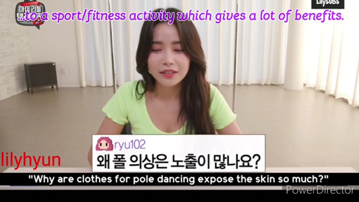 Solar pole dance (which doesn't sit well with a lot of people especially Korean fans) as well as have her own YouTube channel where she speaks openly about important issues~credits to the source