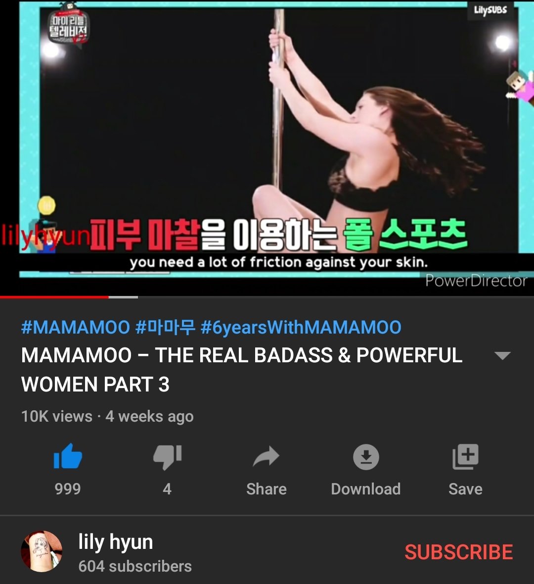 Solar pole dance (which doesn't sit well with a lot of people especially Korean fans) as well as have her own YouTube channel where she speaks openly about important issues~credits to the source