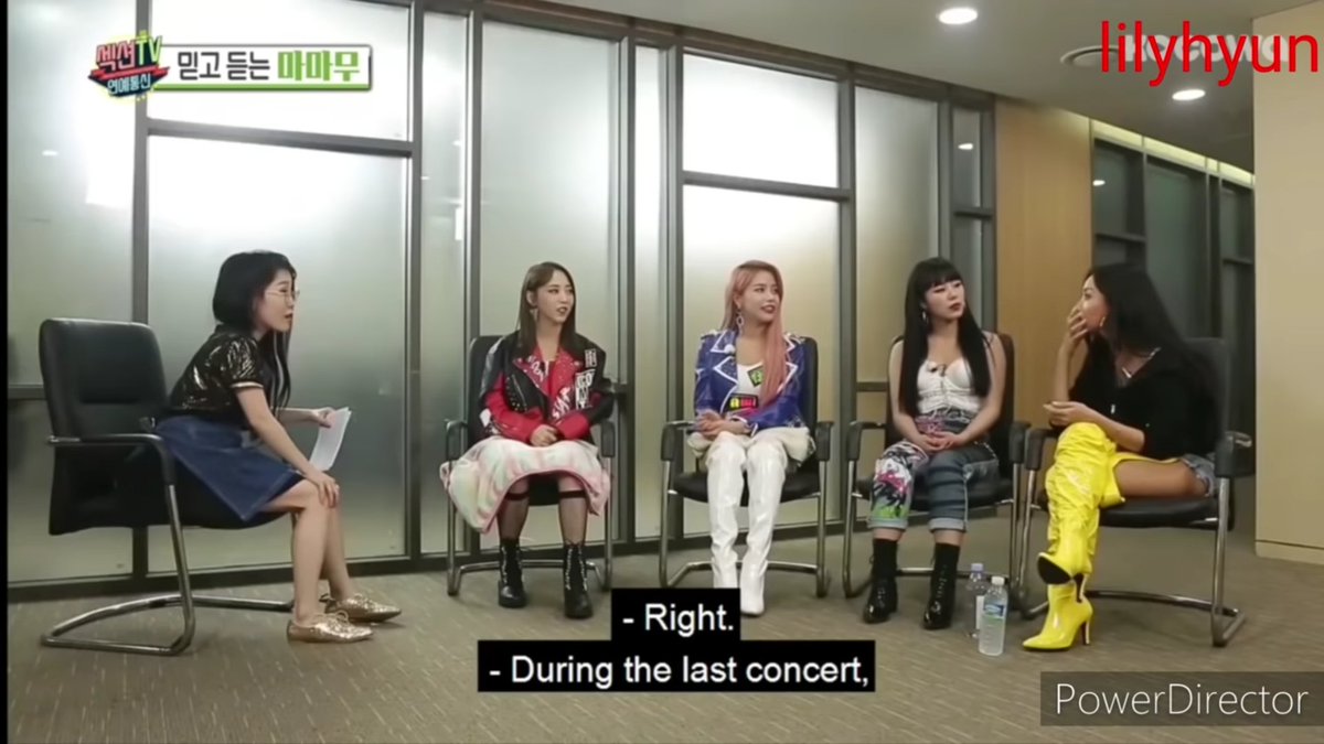 They let Mamamoo approve what they wear as well as letting them put their own makeup for their concerts when they asked for it~credits to the owner