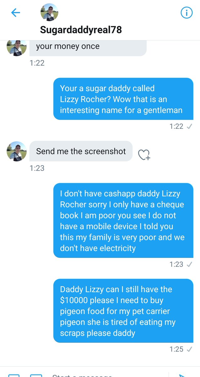 petiteblondex's tweet photo. Lizzy Rocher is a scammer pass it on https://t.co/q9e2Soifpp