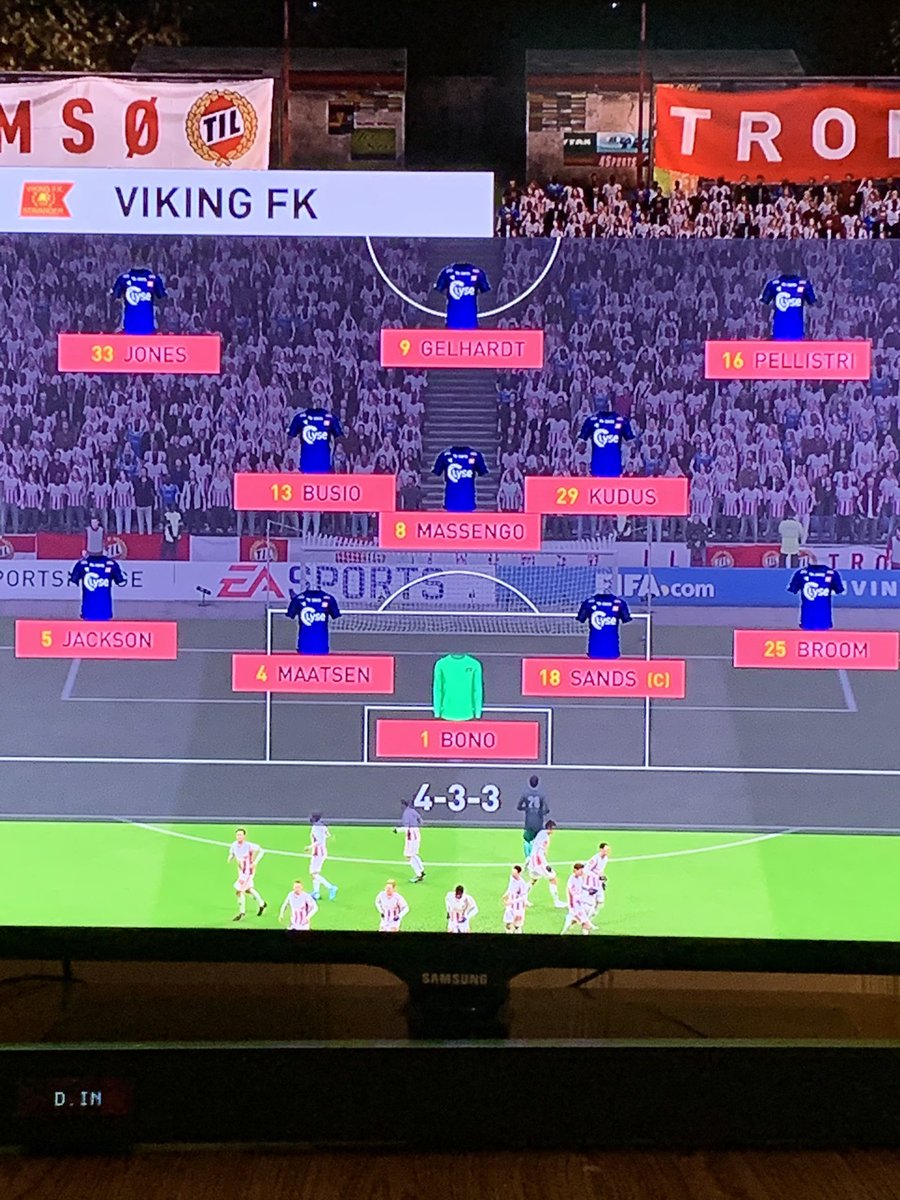 fk_viking's tweet photo. Spilletid! Her er kampdagsoppsettene https://t.co/bUDAavNkpi
