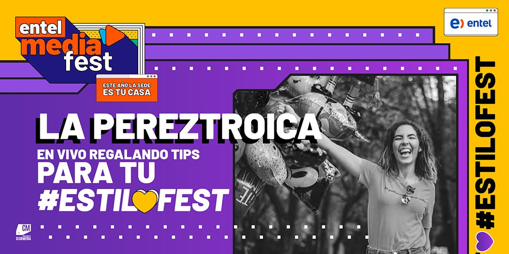 Wendy_Oficial's tweet photo. El Challenge #EstiloFest está súper bueno y todavía puedes participar. Si te quedan dudas súmate HOY 9 PM (Perú) al IG Live de La Pereztroica con Diego Martin, y pregúntale todo! @entelmediafest @DannyPerez20 https://t.co/4inV1DOHZq