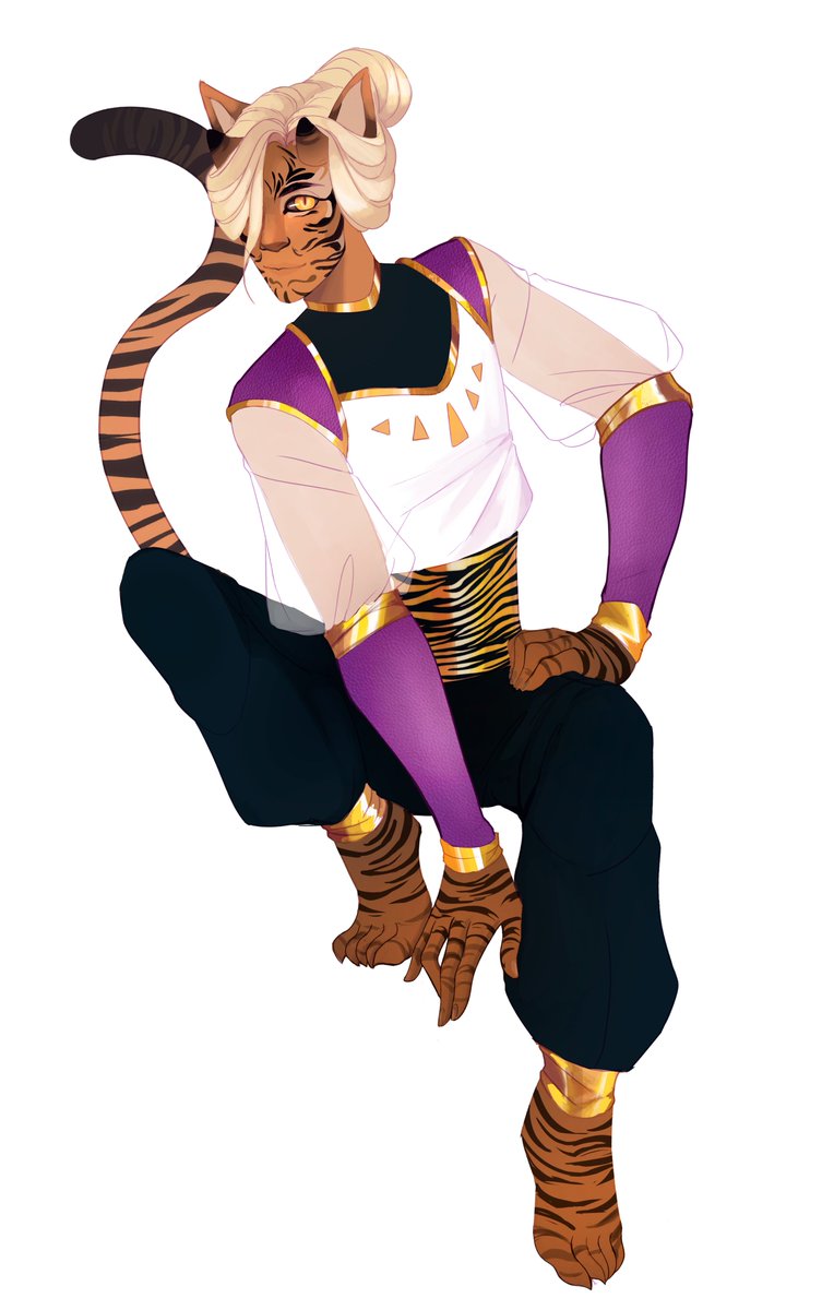 PharaohRP's tweet photo. Peri Maluvash, a Rakshasa Tiefling that I always wanted to be brought to life. Maybe one of these days I'll have a chance to play him. He's quite the shy character but when given a chance, he won't shut up. - done by the awesome @moonyparrot! https://t.co/XKTaUmOshM