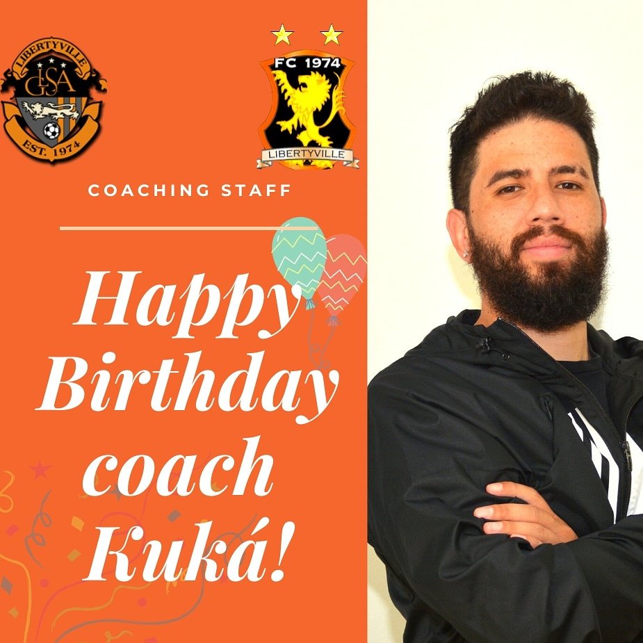 FC1974GLSA's tweet photo. Join us in wishing our own coach Kuká a happy birthday! 🎉🎉🎂 Like and RT this post o show coach Kuká some love! ❤️❤️
#FC74NATION https://t.co/GxCYYfL9zl