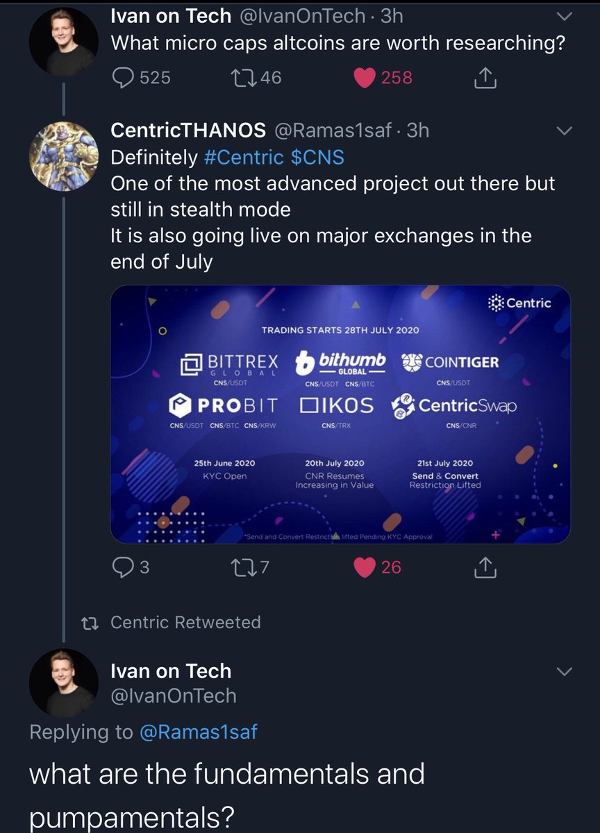 CENTRIC tweet media
