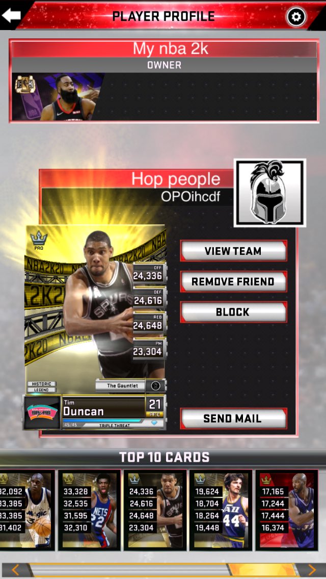 gasol22's tweet photo. Yikes, he did it twice #MyNBA2K20 #silverpro https://t.co/9m7YD7r5Fd