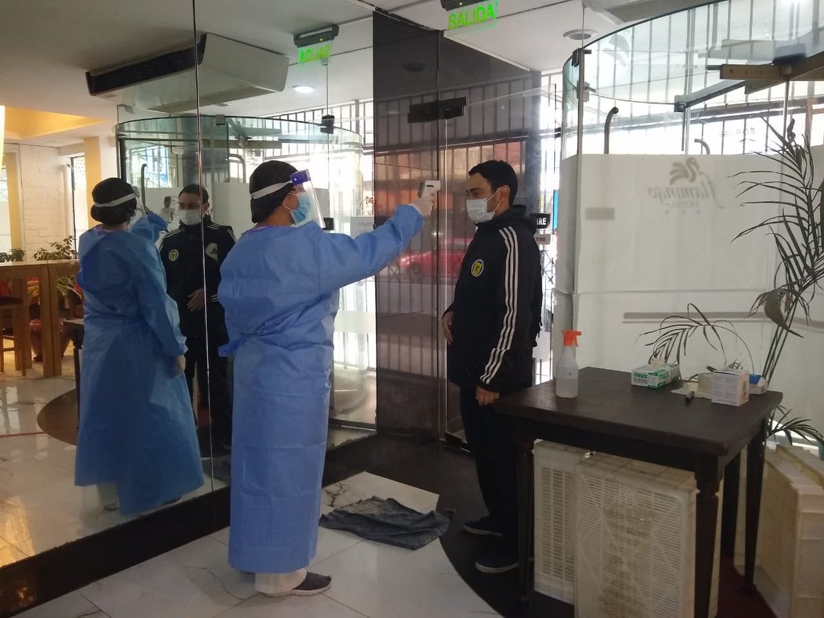 salud_mgp's tweet photo. 👉Seguimos trabajando en los hoteles dispuestos para aislamiento de pacientes sintomático leves y para sus contactos estrechos que no cuentan con las condiciones medioambientales adecuadas para realizar el aislamiento en domicilio. https://t.co/eJT2hunG1K