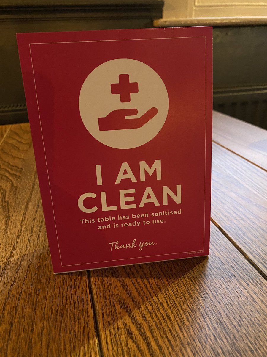 First venture in to a pub since lockdown. We have the place to ourselves 😕